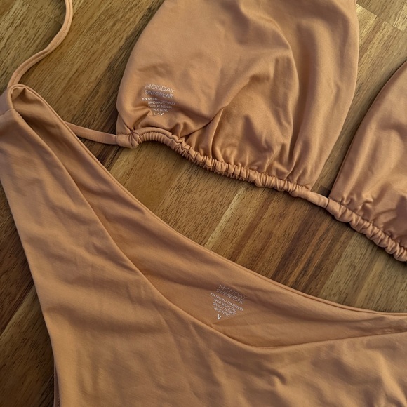 Monday Swimwear X Revolve Bikini Set Sand - Picture 3 of 6